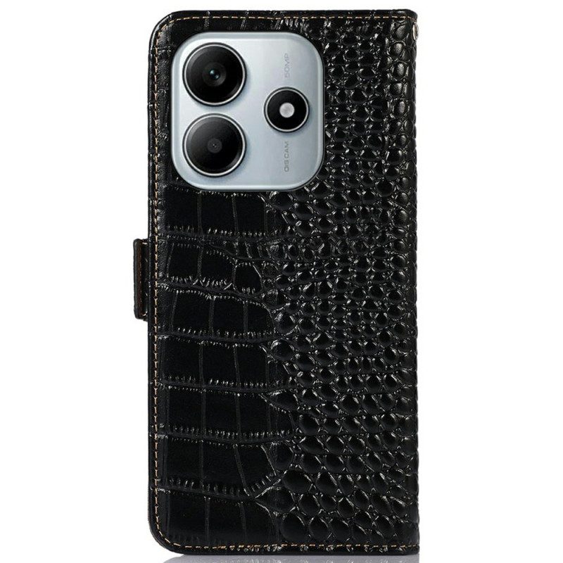 Skyddsfodral Xiaomi Redmi Note 14 5g Krokodilmönster