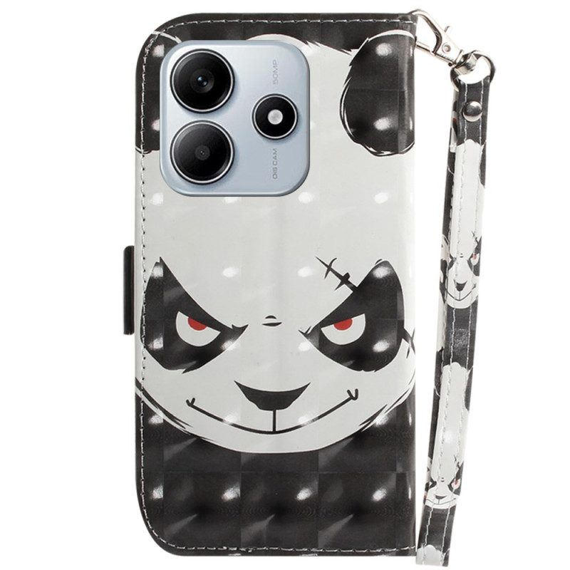 Skyddsfodral Xiaomi Redmi Note 14 5g Snodd Med Arg Panda