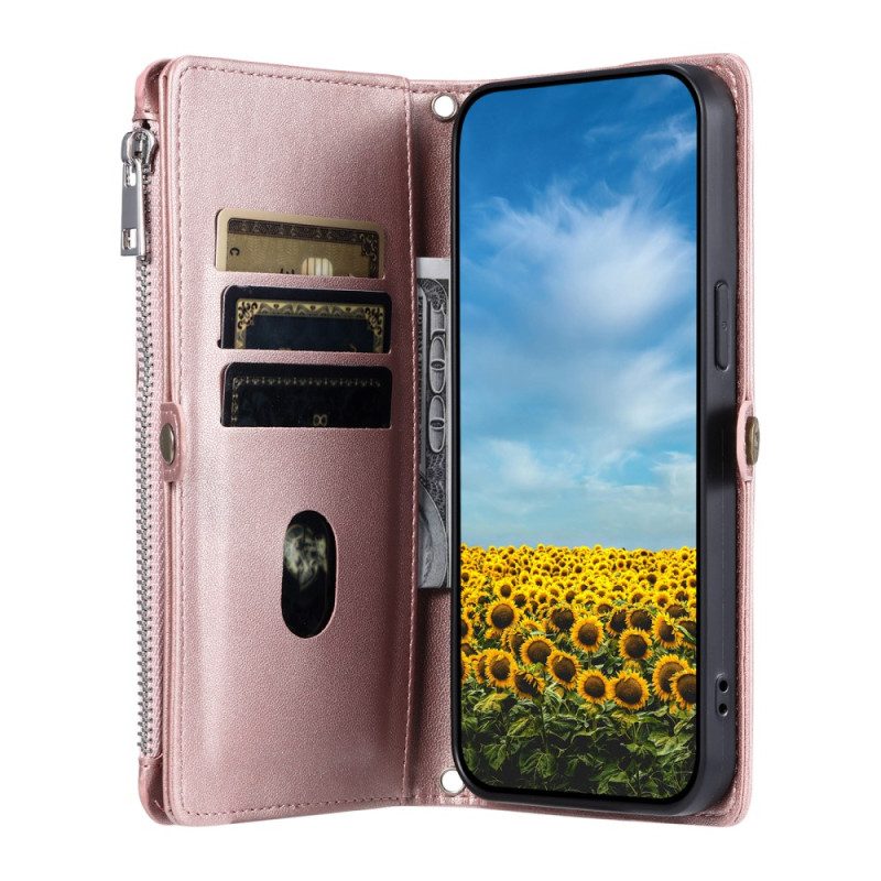 Skyddsfodral Xiaomi Redmi Note 14 Pro 5g Plånbok Och Rem