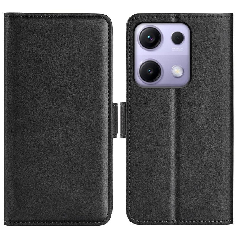 Skyddsfodral Xiaomi Redmi Note 14s Dubbel Magnetisk Spänne