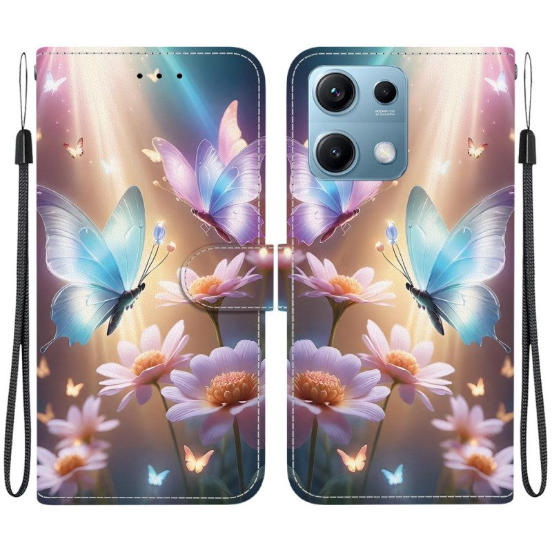 Skyddsfodral Xiaomi Redmi Note 14s Fjärilar I Ljuset