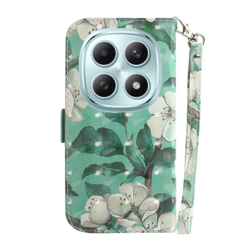 Skyddsfodral Xiaomi Redmi Note 15 5g Akvarellblommor