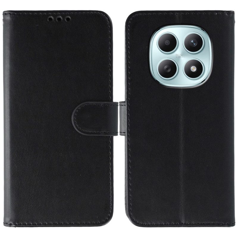 Skyddsfodral Xiaomi Redmi Note 15 5g Enfärgad Lädereffekt