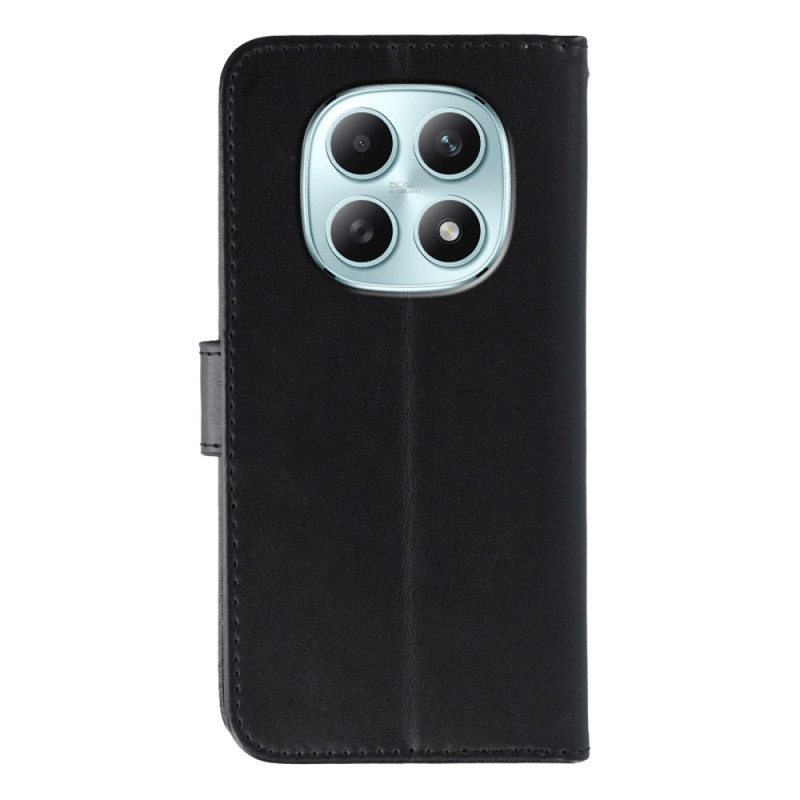 Skyddsfodral Xiaomi Redmi Note 15 5g Enfärgad Lädereffekt