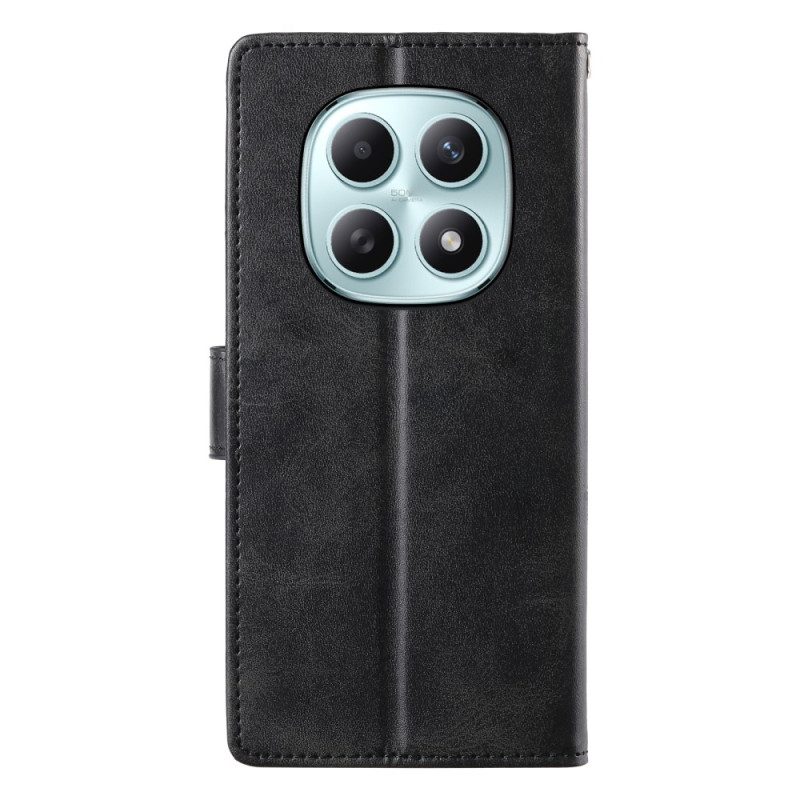 Skyddsfodral Xiaomi Redmi Note 15 5g Lädereffekt