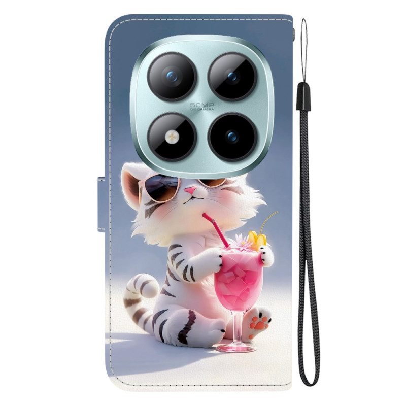 Skyddsfodral Xiaomi Redmi Note 15 Pro 5g Tecknad Tiger