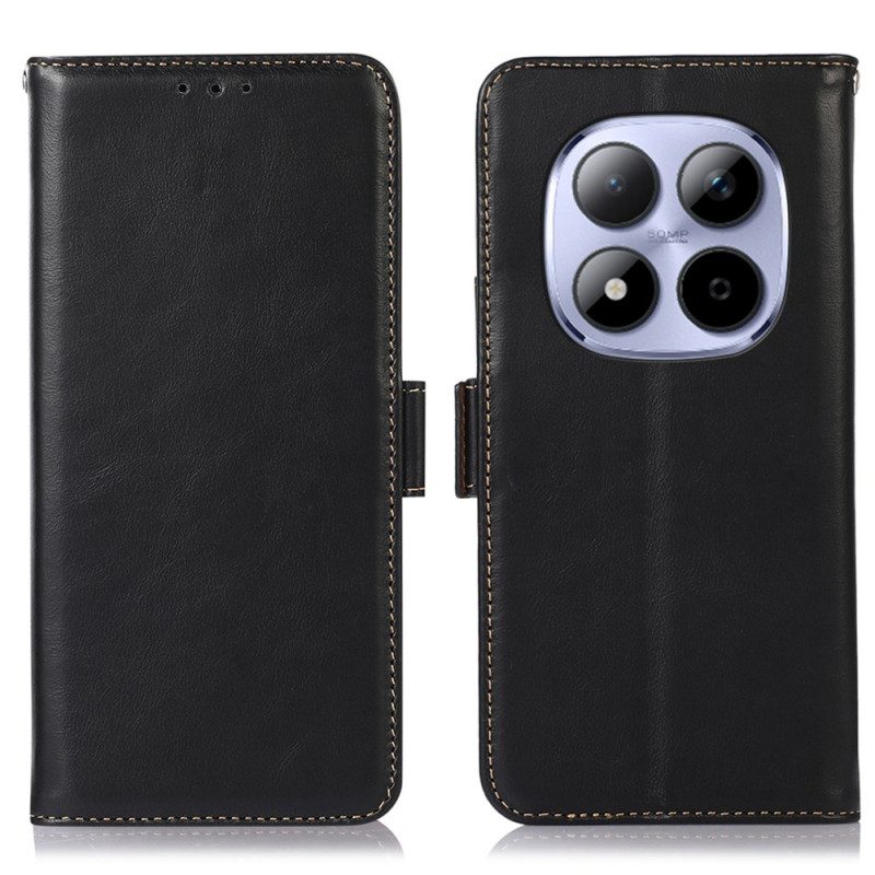 Skyddsfodral Xiaomi Redmi Note 15 Pro Plus 5g Äkta Läder