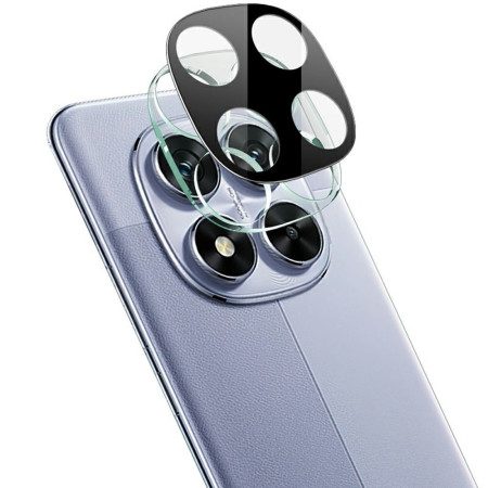 Skyddslins I Härdat Glas För Xiaomi Redmi Note 14 Pro 5g / Poco X7 (svart Version)