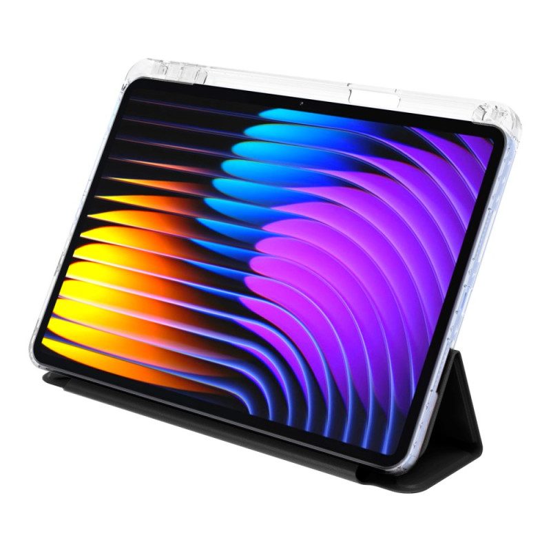 Xiaomi Pad 7 / 7 Pro Konstläder Med Origami-fodral