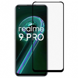 Black Contour Härdat Glasskydd För Realme 9 Pro 5G