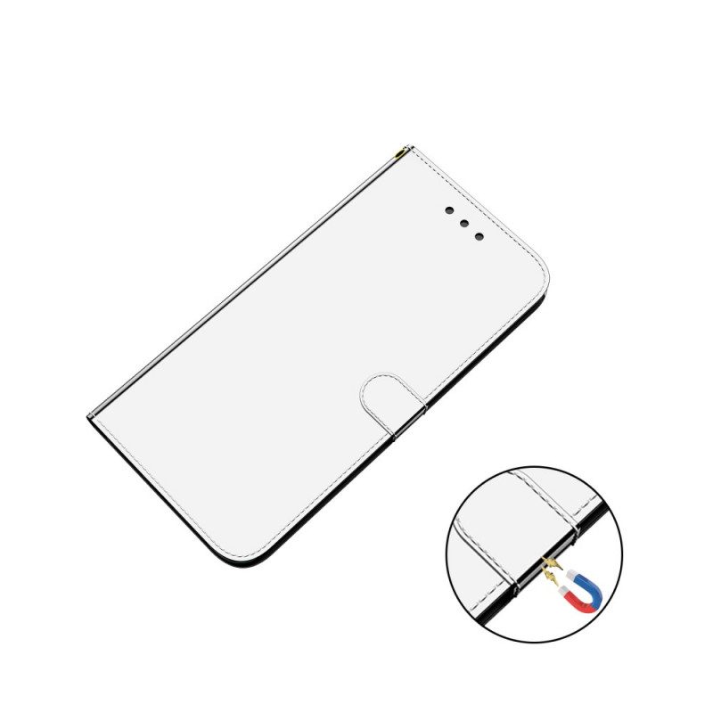 Fodral För Google Pixel 6 Pro Konstläderspegel