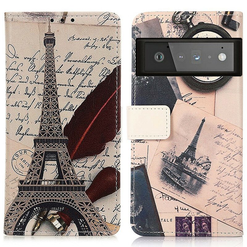 Fodral För Google Pixel 6 Pro Poetens Eiffeltorn