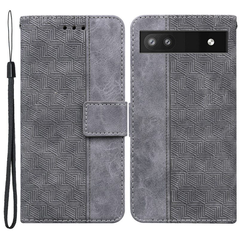 Fodral För Google Pixel 6A Med Kedjar Thong Woven Series