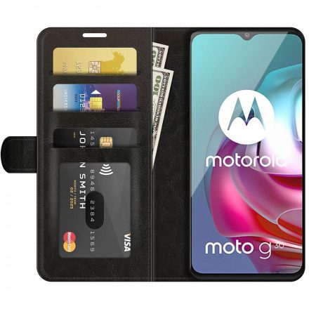 Fodral För Moto G10 / G30 Designlädereffekt