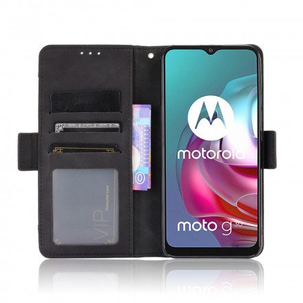 Fodral För Moto G10 / G30 Första Klass Multikort