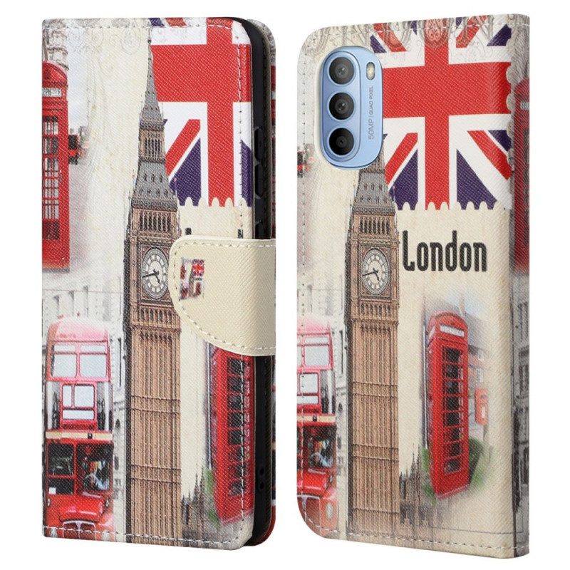 Fodral För Moto G31 / Moto G41 London Life