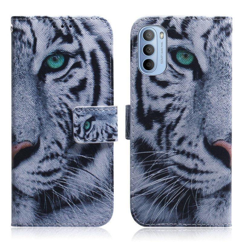 Fodral För Moto G31 / Moto G41 Tigeransikte