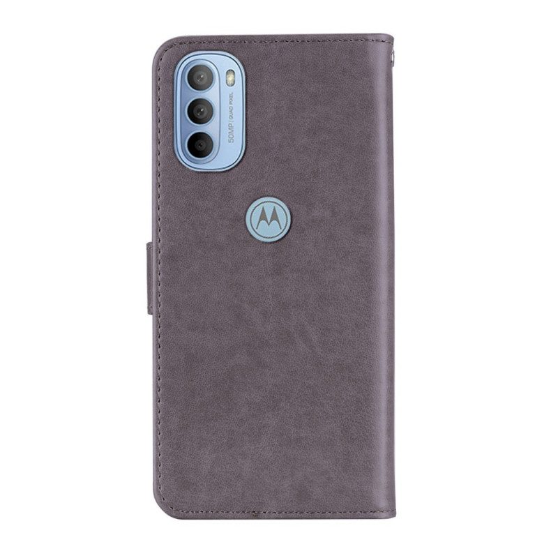 Fodral För Moto G31 / Moto G41 Uggla Mandala