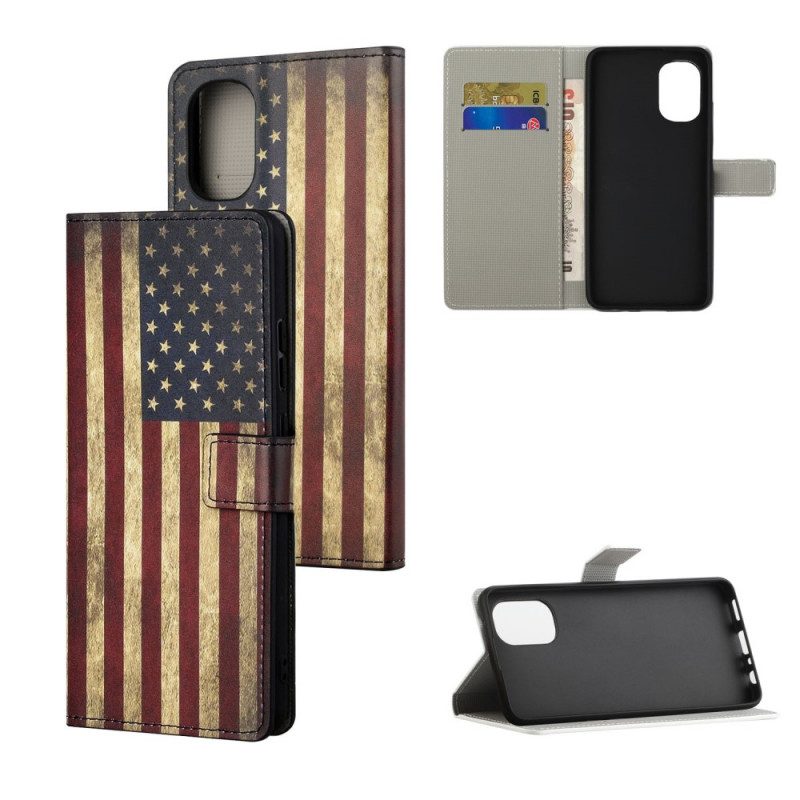 Fodral För Moto G31 / Moto G41 Usa Flagga