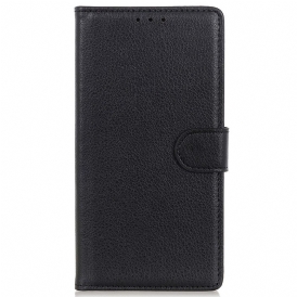 Fodral För Moto G71 5G Traditionellt Litchi
