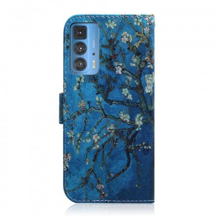 Fodral För Motorola Edge 20 Pro Blommande Trädgren