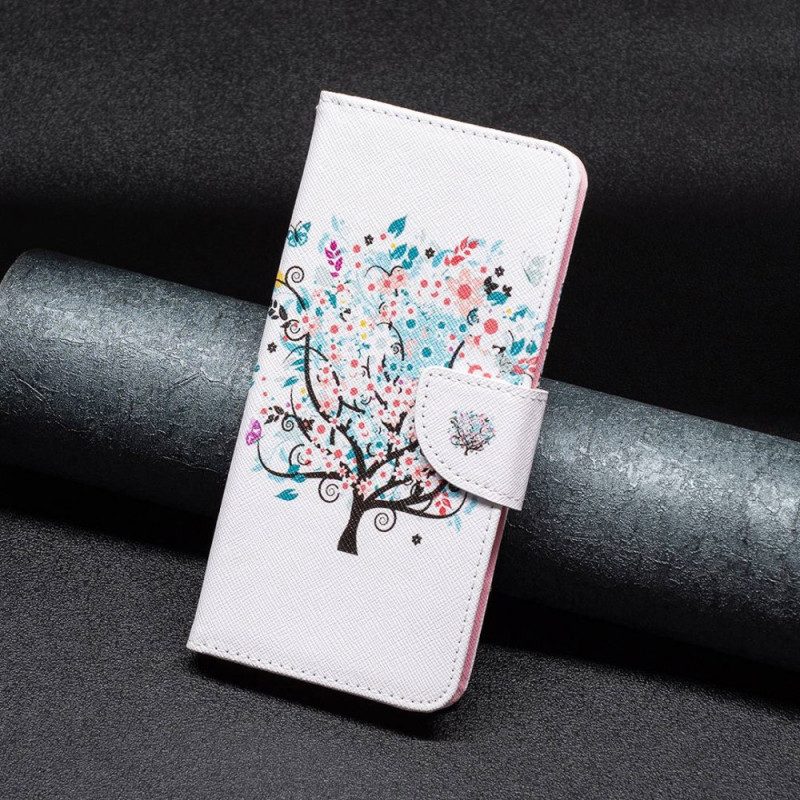 Fodral För OnePlus 10 Pro 5G Blommigt Träd