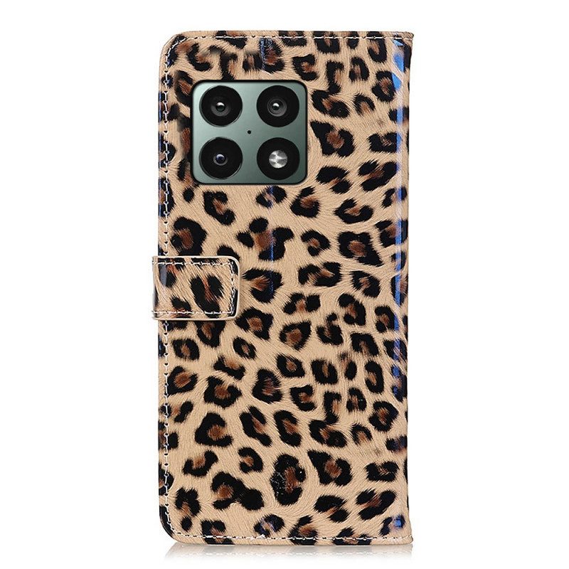 Fodral För OnePlus 10 Pro 5G Enkel Leopard