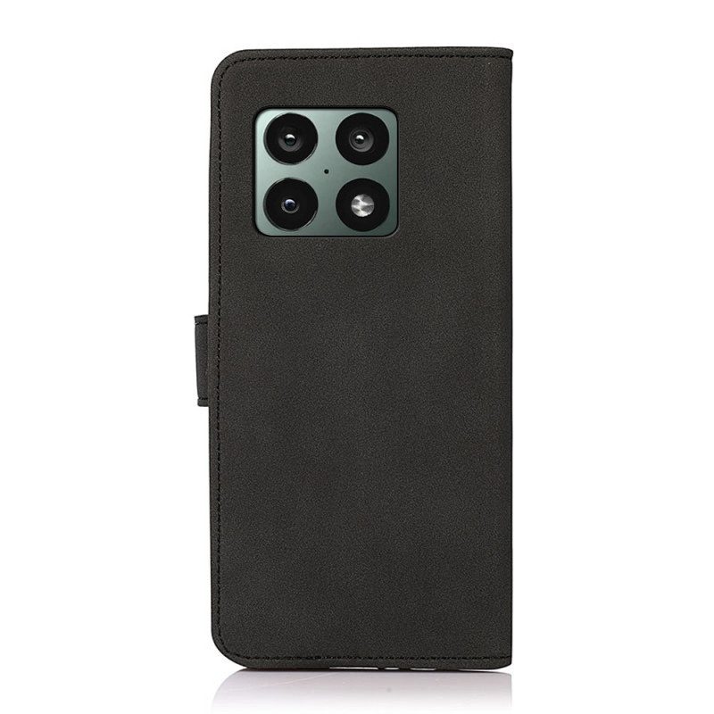 Fodral För OnePlus 10 Pro 5G Khazneh Modelädereffekt