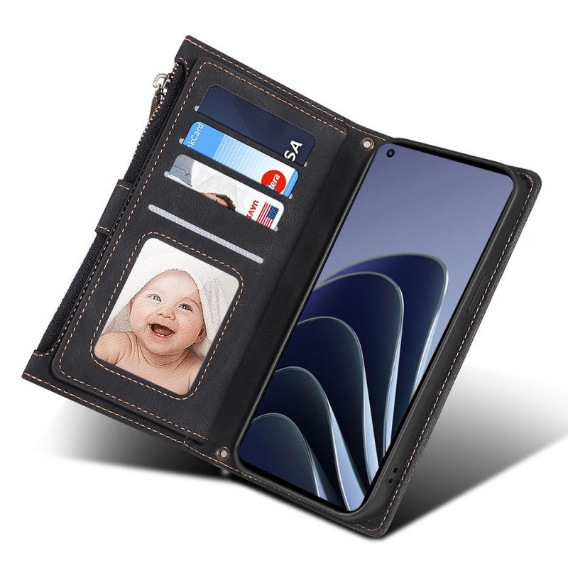 Fodral För OnePlus 10 Pro 5G Multifunktionell Plånbok