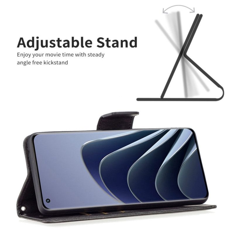 Fodral För OnePlus 10 Pro 5G Slät Läder