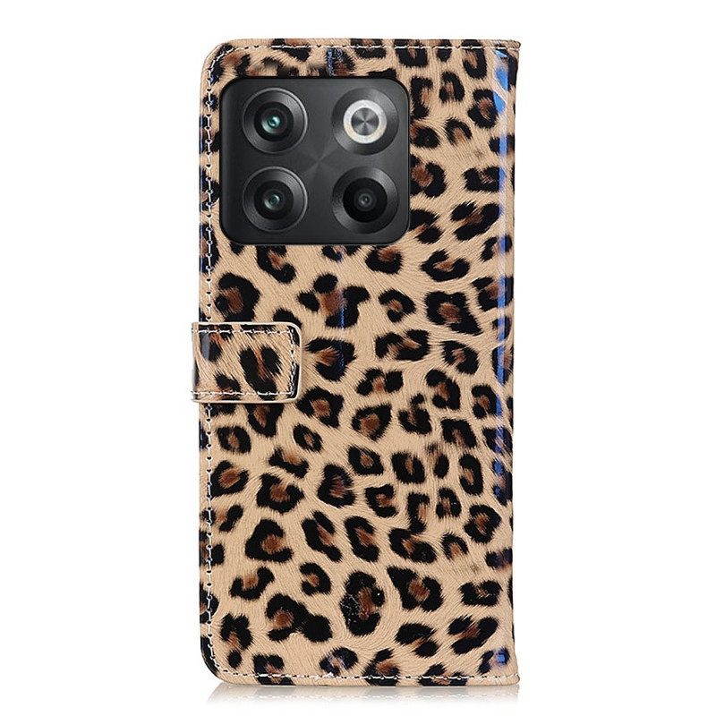 Fodral För OnePlus 10T 5G Leopardhudeffekt