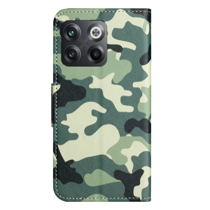 Fodral För OnePlus 10T 5G Militärt Kamouflage