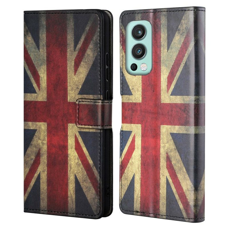 Fodral För OnePlus Nord 2 5G Englands Flagga