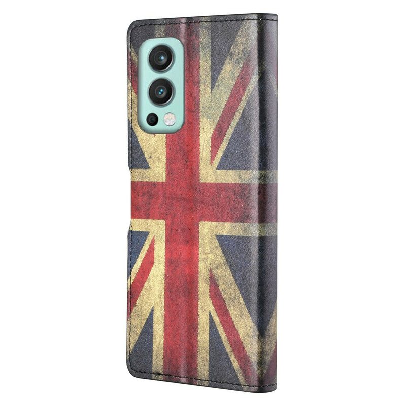 Fodral För OnePlus Nord 2 5G Englands Flagga