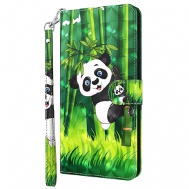 Fodral För OnePlus Nord 2 5G Panda Och Bambu