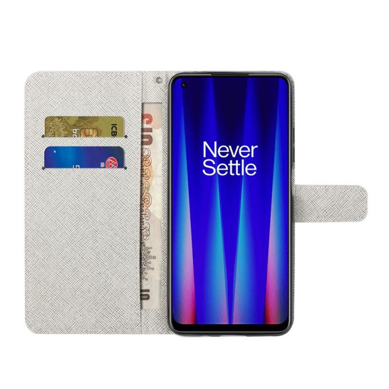 Fodral För OnePlus Nord CE 2 5G Flerfärgad Fjäder