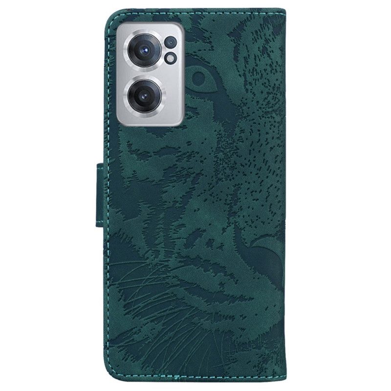 Fodral För OnePlus Nord CE 2 5G Kamouflerad Tiger