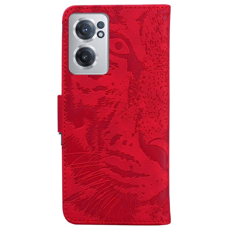 Fodral För OnePlus Nord CE 2 5G Kamouflerad Tiger