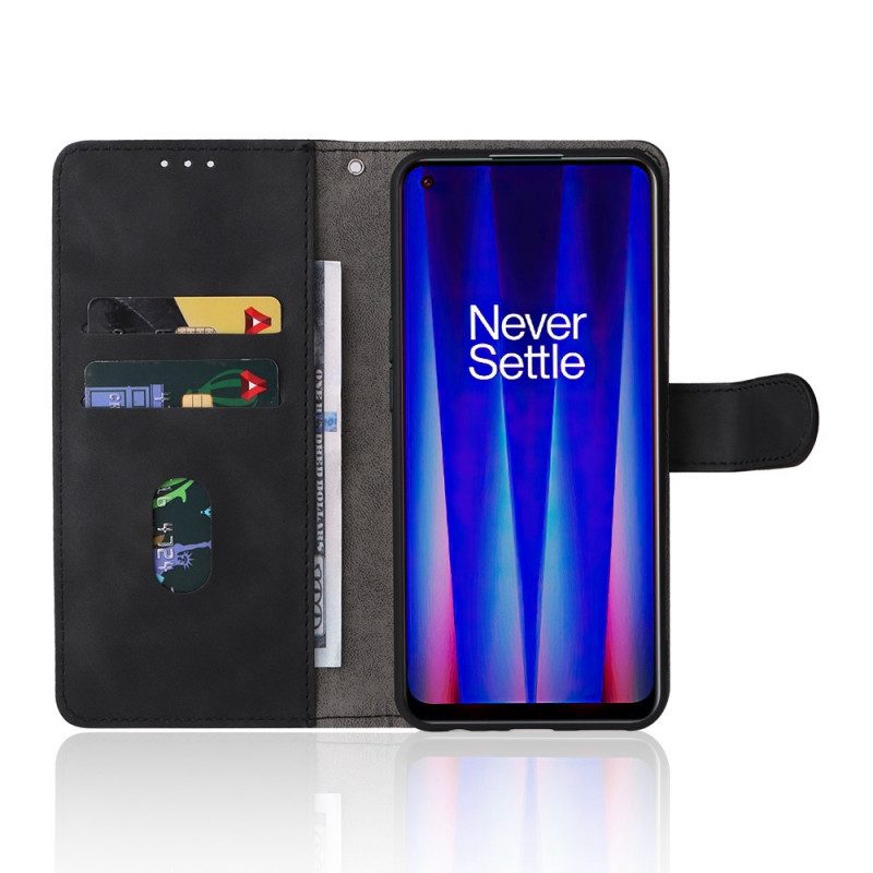 Fodral För OnePlus Nord CE 2 5G Med Kedjar Rem Hudstruktur