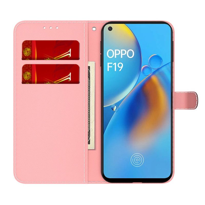 Fodral För Oppo A74 4G Akvarell