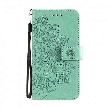 Fodral För Oppo A94 5G Blomstermandala