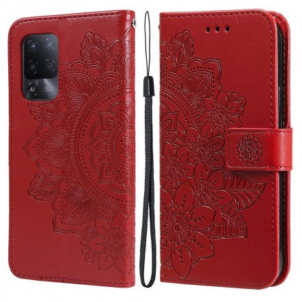 Fodral För Oppo A94 5G Blomstermandala