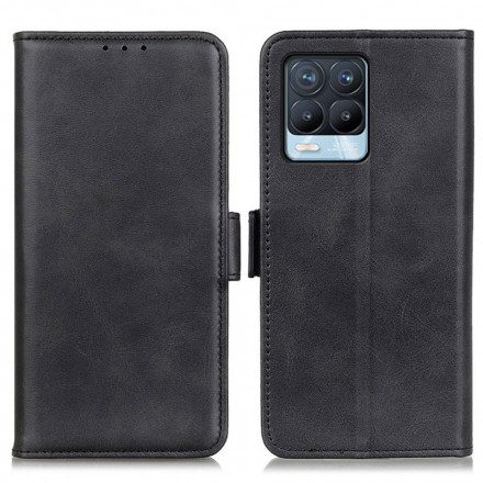 Fodral För Realme 8 / 8 Pro Folio-fodral Dubbel Klaff