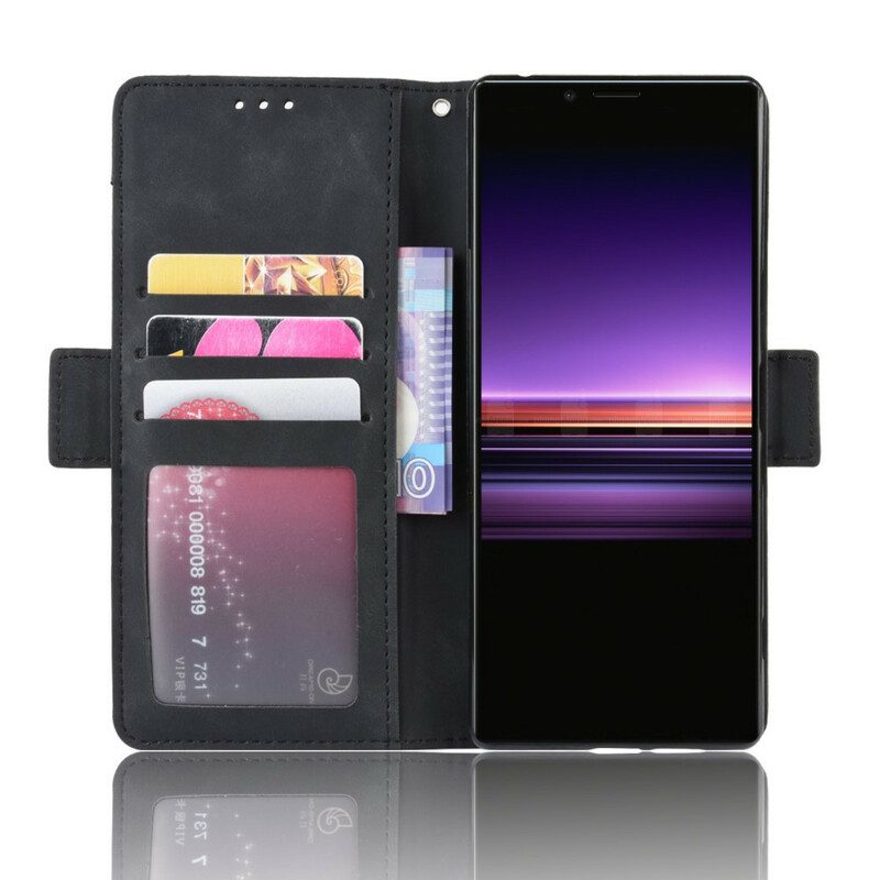 Fodral För Sony Xperia 1 Första Klass Multikort