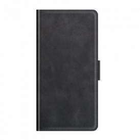 Fodral För Sony Xperia 1 III Folio-fodral Klassisk Dubbel Klaff