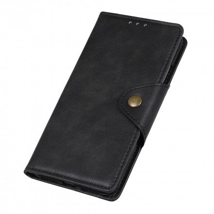 Fodral För Sony Xperia 1 III Vintage Knapp I Konstläder