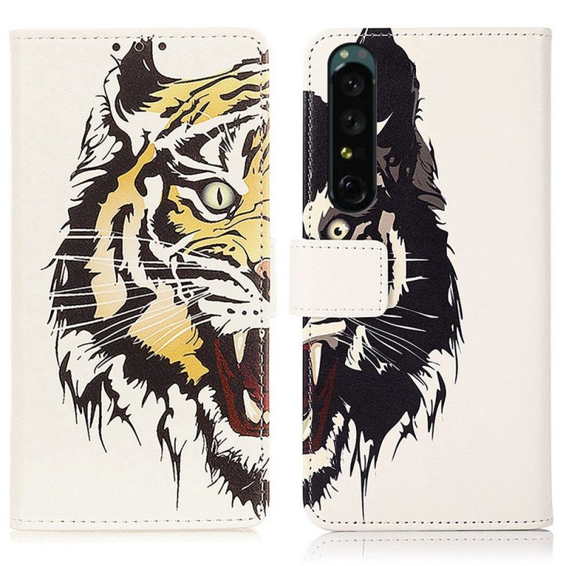 Fodral För Sony Xperia 1 IV Väldig Tiger