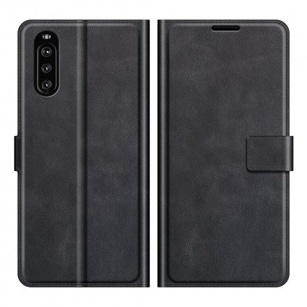 Fodral För Sony Xperia 10 III Extrem Slim Lädereffekt