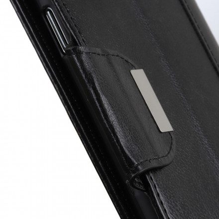Fodral För Sony Xperia 10 III Faux Läderlås Elegans