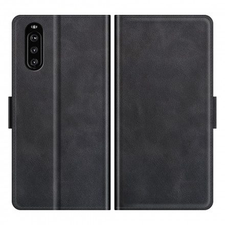 Fodral För Sony Xperia 10 III Folio-fodral Klassisk Dubbel Klaff